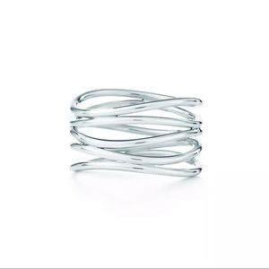 Tiffany & Co. Elsa Peretti Wave Five Row Ring